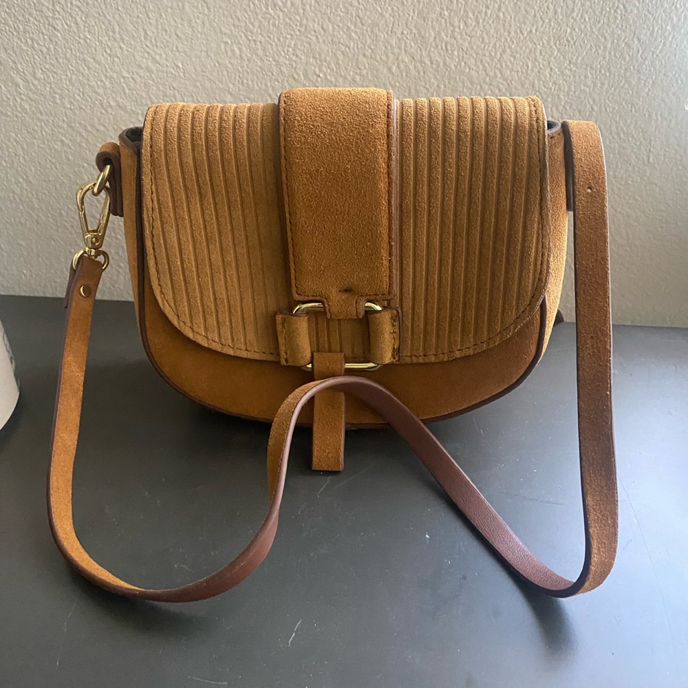 Zara Corduroy Crossbody Purse